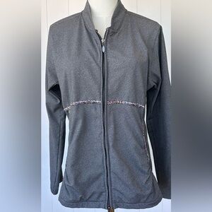 EP Sport‎ Women’s Performance Jacket Full Zip Heather Size Large